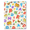 Playful Alphabet Animals and Butterflies Rug