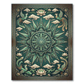Jade Phoenix Lotus Medallion Harmony Rug