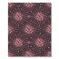 Radiant Pink Dot Burst Rug