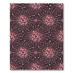Radiant Pink Dot Burst Rug