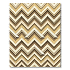 Chevron Neutrals Layered Zig Zag Rug