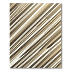 Modern Earthy Tone Diagonal Stripe Rug