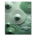 Seafoam Zen Garden Ripples Rug