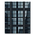 Urban Grid Window Reflections Rug