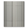 Minimalist Linear Monochrome Vertical Stripe Rug