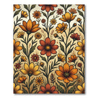 Harvest Floral Arrangement Meadow Rug