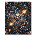 Cosmic Atomic Galaxy Spark Rug