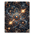 Cosmic Atomic Galaxy Spark Rug