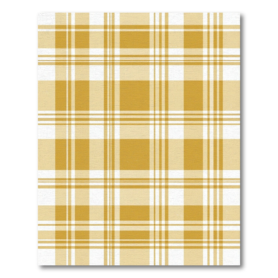 Golden Harvest Windowpane Plaid Rug