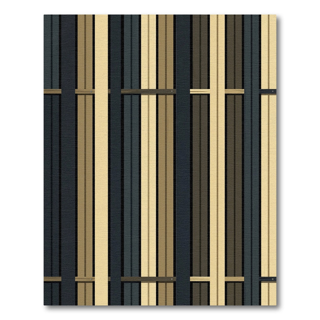 Neutral Toned Vertical Stripe Rug