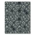Delicate Floral Spray Woodland Motif Rug