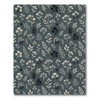 Delicate Floral Spray Woodland Motif Rug
