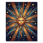 Golden Sun Celestial Radiance Rug