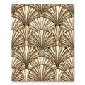 Art Deco Natural Shell Cluster Rug
