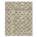Abstract Pixelated Checkerboard Tone Rug
