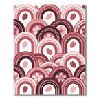 Japanese Cherry Blossom Arched Ombre Rug