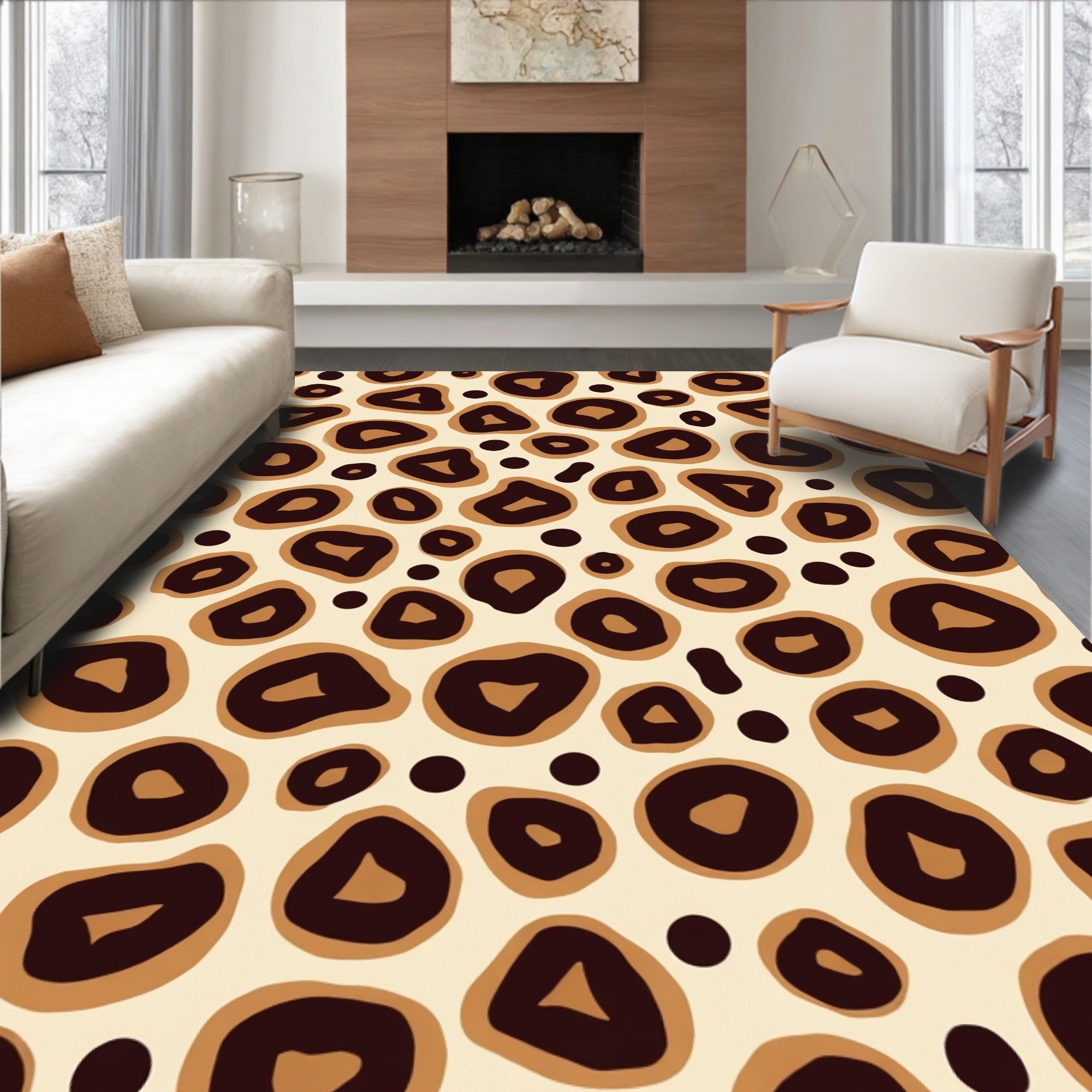 Bold Spots Pattern Rug