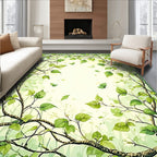Nature Inspired Spring Branch Design Rug