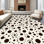 Abstract Dot Pattern Design Rug