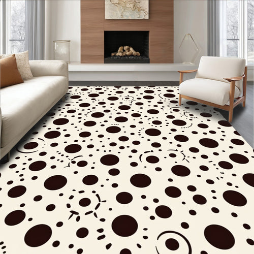 Abstract Dot Pattern Design Rug