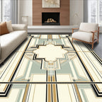 Geometric Art Deco Style Design Rug