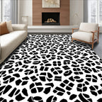 Bold Geometric Abstract Design Rug