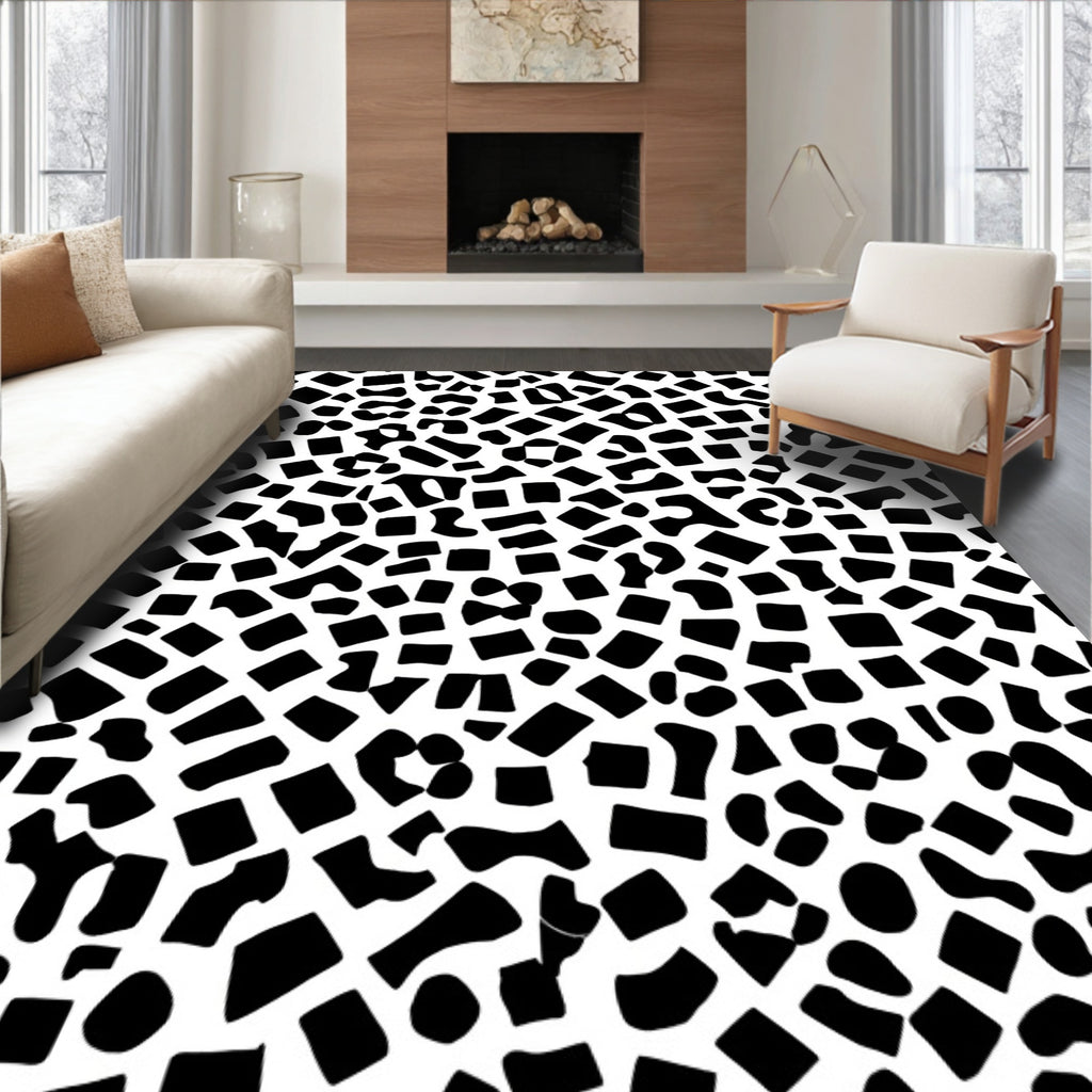 Animal Spots Abstract Pattern Rug