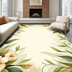 Botanical Floral Vintage Frame Rug