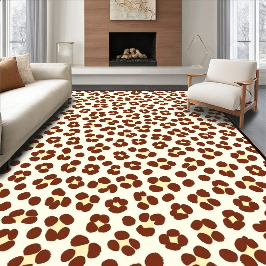 Classic Animal Print Pattern Rug