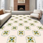 Floral Medallion Pattern Rug