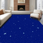 Night Sky Starry Pattern Rug