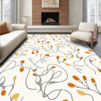 Modern Floral Vine Pattern Rug