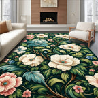Rich Botanical Floral Romance Rug
