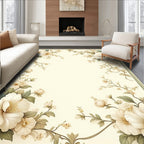 Delicate Floral Vine Ornamental Rug