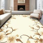 Ornate Floral Vine Cream Rug