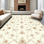 Elegant Floral Baroque Inspired Rug