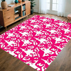 Bold Abstract Splash Pattern Rug