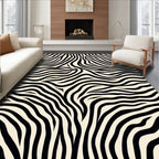 Bold Animal Print Lines Rug
