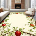 Vintage Apple Tree Branch Design Rug