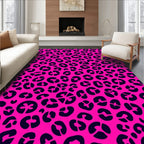 Hot Pink Bold Spots Pattern Rug