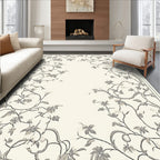 Vintage Floral Vine Pattern Rug