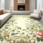 Vintage Floral Vine Pattern Rug