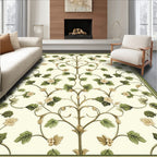 Regal Vine With Floral Detail Rug