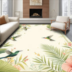 Tropical Birds and Floral Whimsical Garden Path Rug