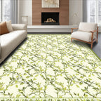Verdant Vine Patterned Cover Design Rug