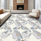 Abstract Organic Blend Stone Pattern Rug