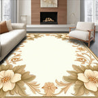 Classic Floral Scrollwork Design Rug