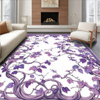 Victorian Vine Leaf Pattern Rug