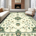 Vintage Floral Vine Garden Design Rug