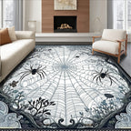 Spooky Spiderweb Woods Design Rug